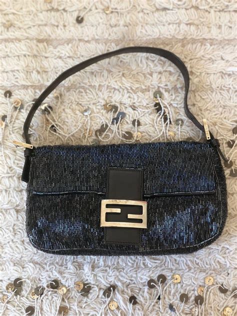 fendi baguette 97|vintage fendi beaded baguette.